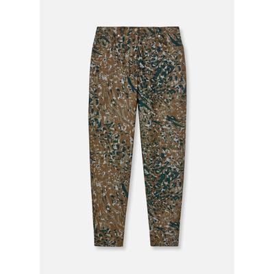 Regular-fit-Jeans MADELEINE "Jeans Karottenjeans im Highwaist-Stil", Damen, Gr. 20, N + K Gr, braun (haselnuss, multicolor), Obermaterial: 68% Baumwolle CO. 29% Polyester PES. 3% Elasthan EL., Modern, normal, Jeans