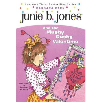 Junie B. Jones and the Mushy Gushy Valentime, Gebundene Ausgabe von Barbara Park, Turtleback Books, 978-0-613-21832-0