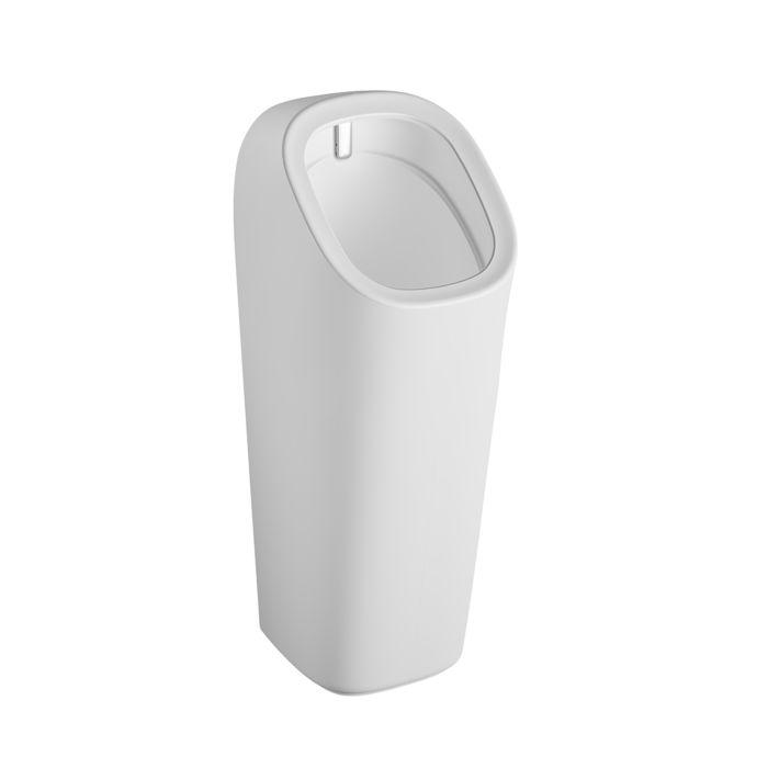 Vitra Plural Urinal 7809B001-5330 33,5x38x90,5cm, bodenstehend, Batterie, edelweiß