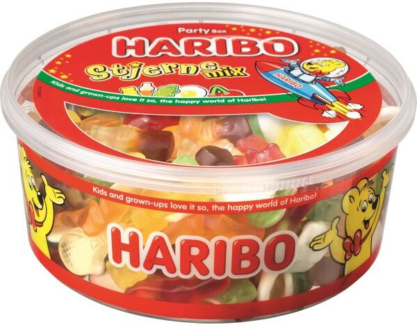 Haribo Stjerne Mix Slik, 1 Kg