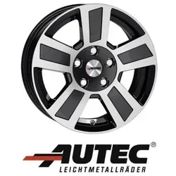 Autec Tigris 6x16 4/100 ET30 Schwarz poliert