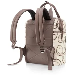 reisenthel Rucksack Allrounder R Polyester Smiley Teddy Chocolate