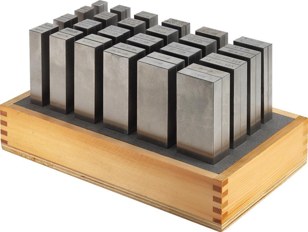 FORMAT Parallelunterlage Satz Super-Präzision L 1150 im Holzständer