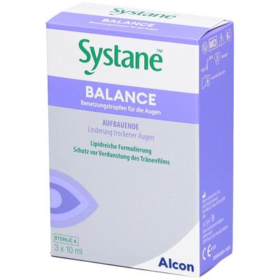 Systane Balance Benetzungstropfen für die Augen 3x10 ml Augentropfen
