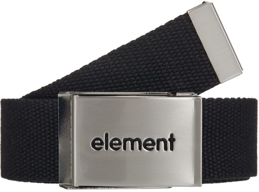 Stoffgürtel ELEMENT "Lowcase Webbing", Herren, schwarz (off schwarz), Baumwolle, Gürtel Stoffgürtel