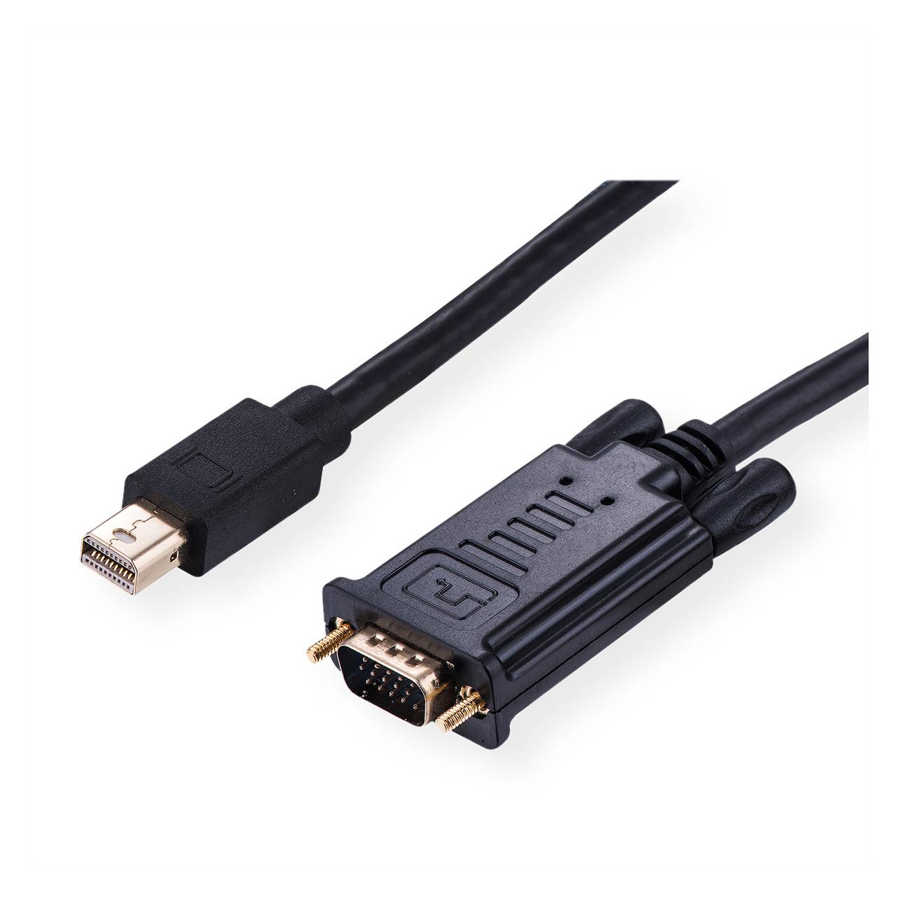 Value Kabel Mini DisplayPort-VGA, Mini DP ST (2 m) (11.99.5807)