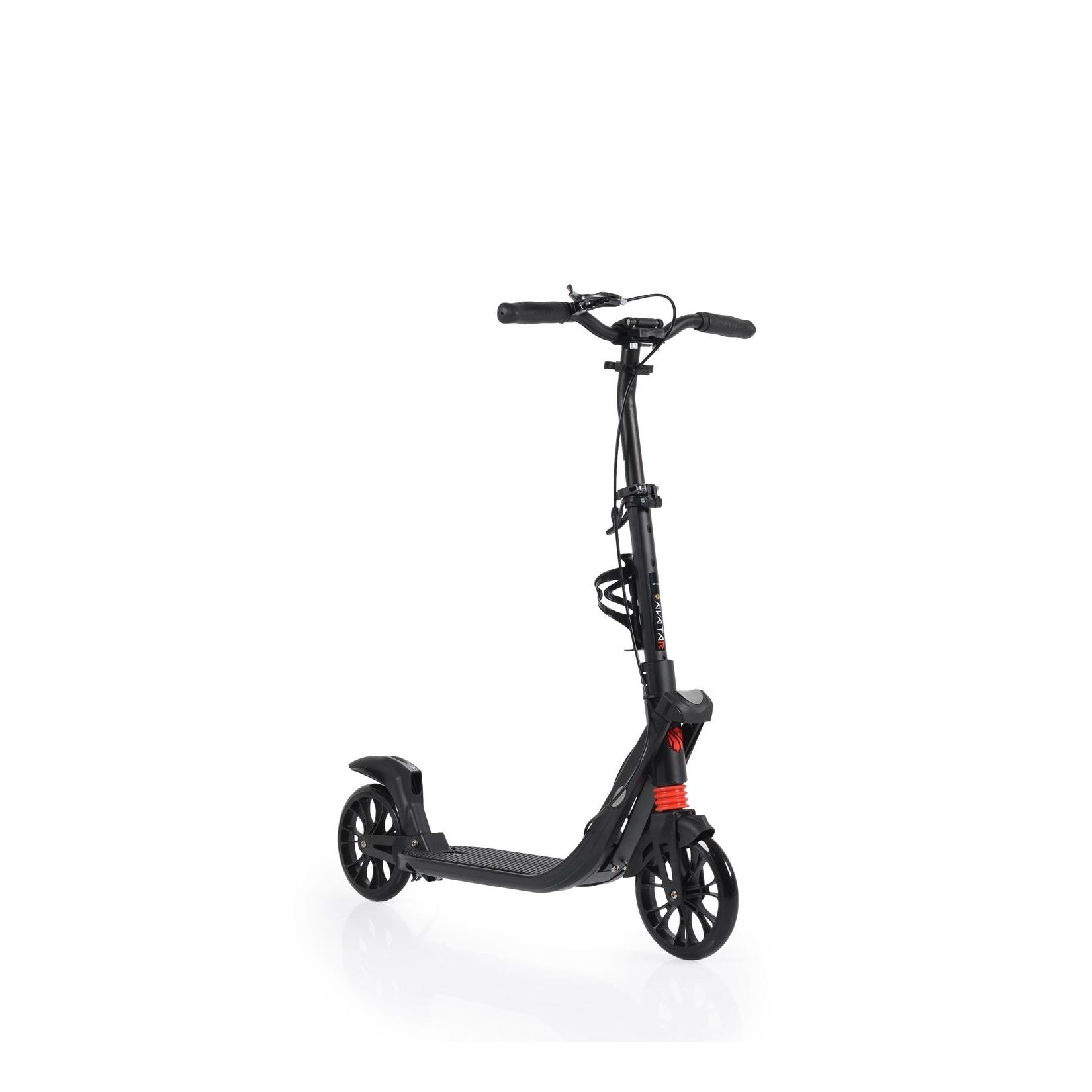 Byox Kinderroller Avatar faltbar, Bremse, Flaschenhalter, verstellbar, ABEC-9 schwarz