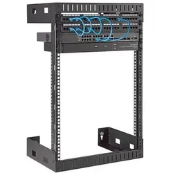 StarTech RK15WALLO (15 HE, 19 Zoll Rack), Serverschrank, Schwarz