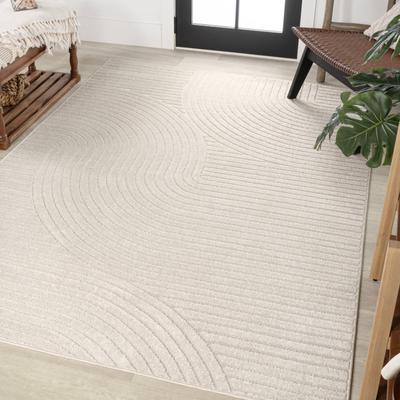 JONATHAN Y Odense Minimalist Curve Geometric Area Rug