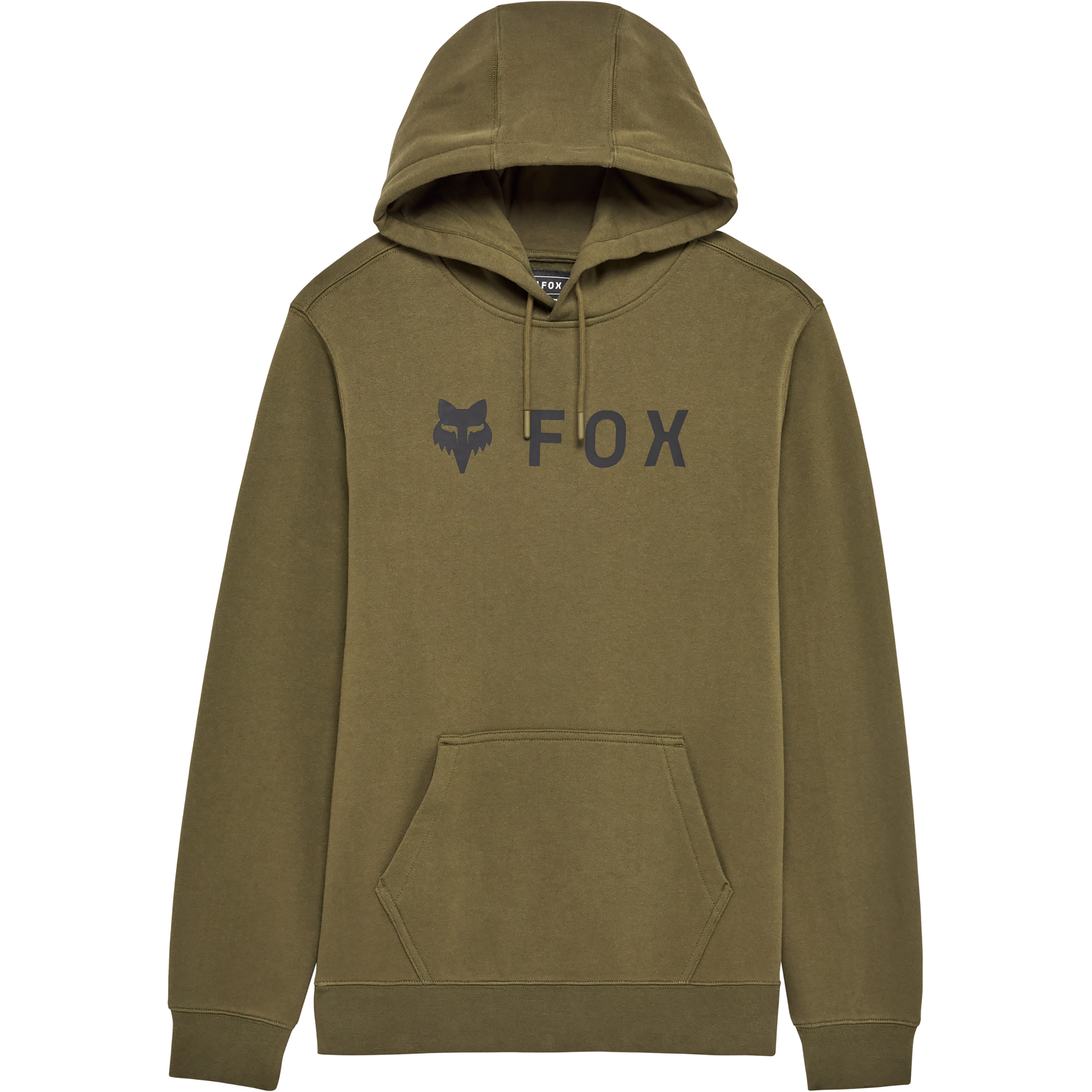 Fox Absolute Fleece Herren Hoodies oliv Größe L Mountainbike | Lifestyle Elastisch