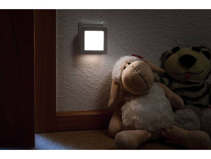 Veilleuse Esby 8 x 8 x 6cm Blanc Polycarbonate LED Module LED