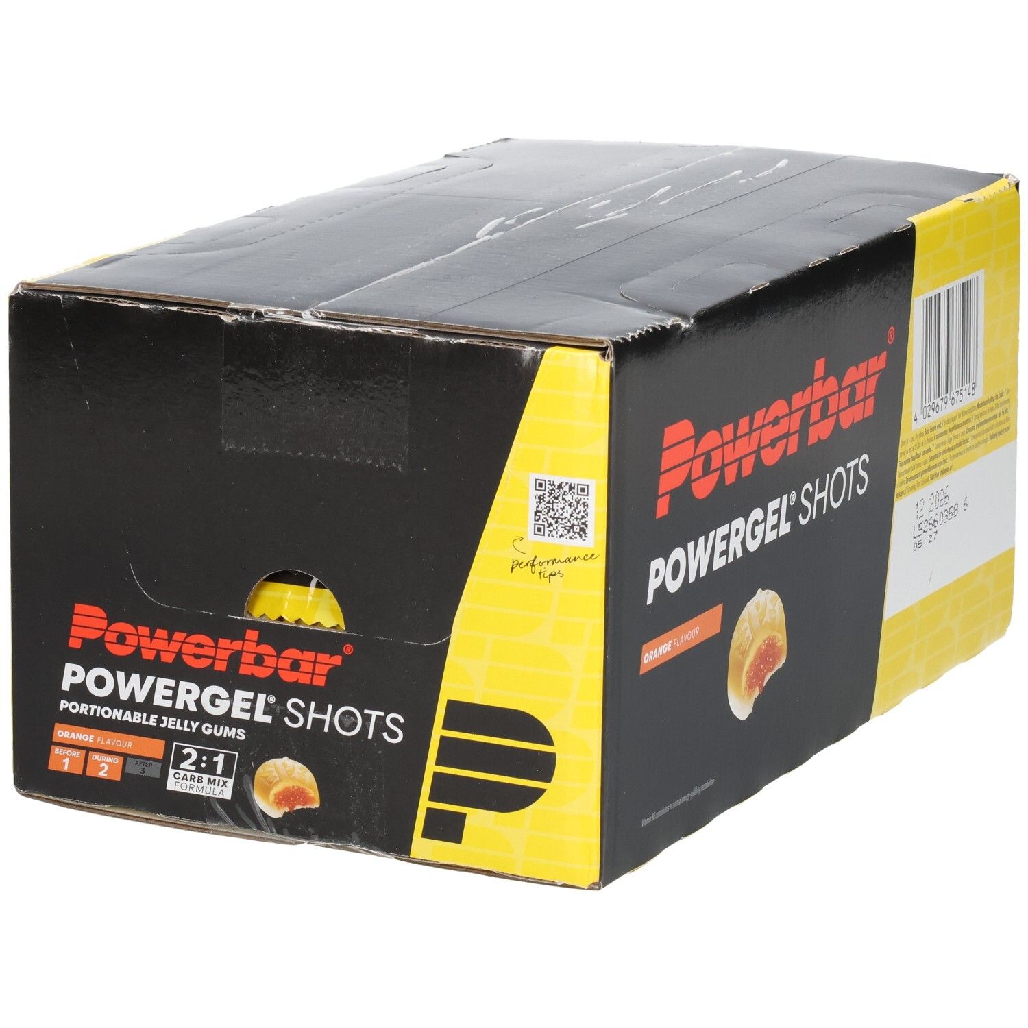 Powergel Shots Orange 24x60 g Gummibärchen