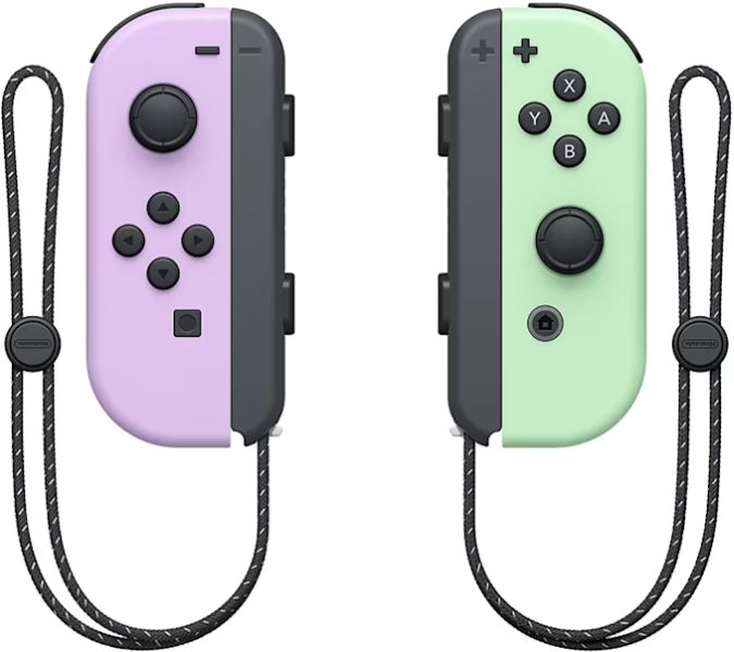 Nintendo Switch Joy-Con Controller Paar Pastel-Paars & Groen (Switch) Nieuw
