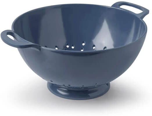 Zeal Melamine 24cm Colander Provence Blue