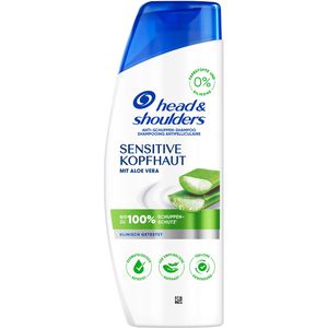 Head&Shoulders Shampoo Sensitive Anti-Schuppen, für jeden Haartyp, bei empfindlicher Kopfhaut, 250 ml