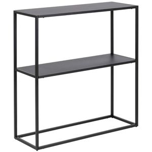 AC-Design Konsolentisch Newton, schwarz, 79,5 x 80,5 x 26cm (B/H/T), Metall