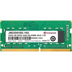 TRANSCEND JetRam SO-DIMM 16GB, DDR4-3200, CL22