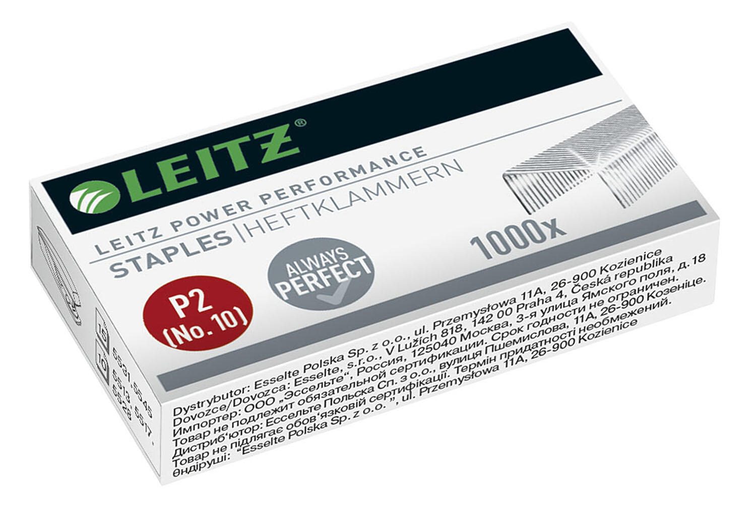 LEITZ Heftklammern 5577 No.10 55770000