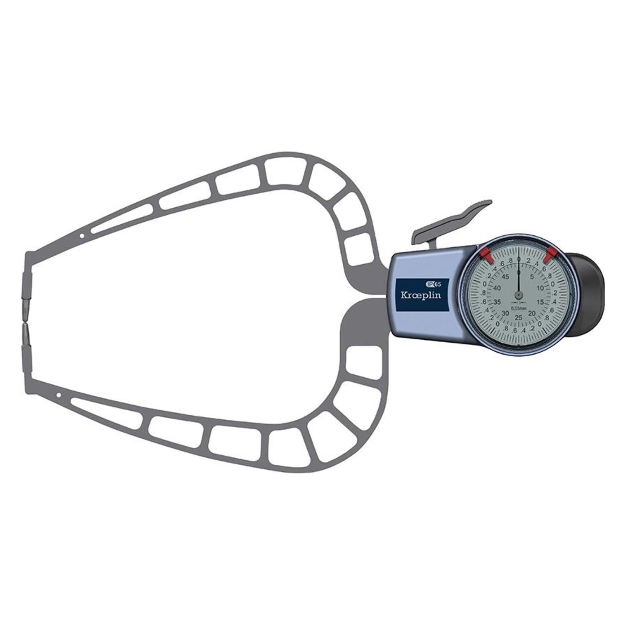 Kroeplin Aussenschnelltaster Oditest 0-50mm MKL 1 (4053569108874)