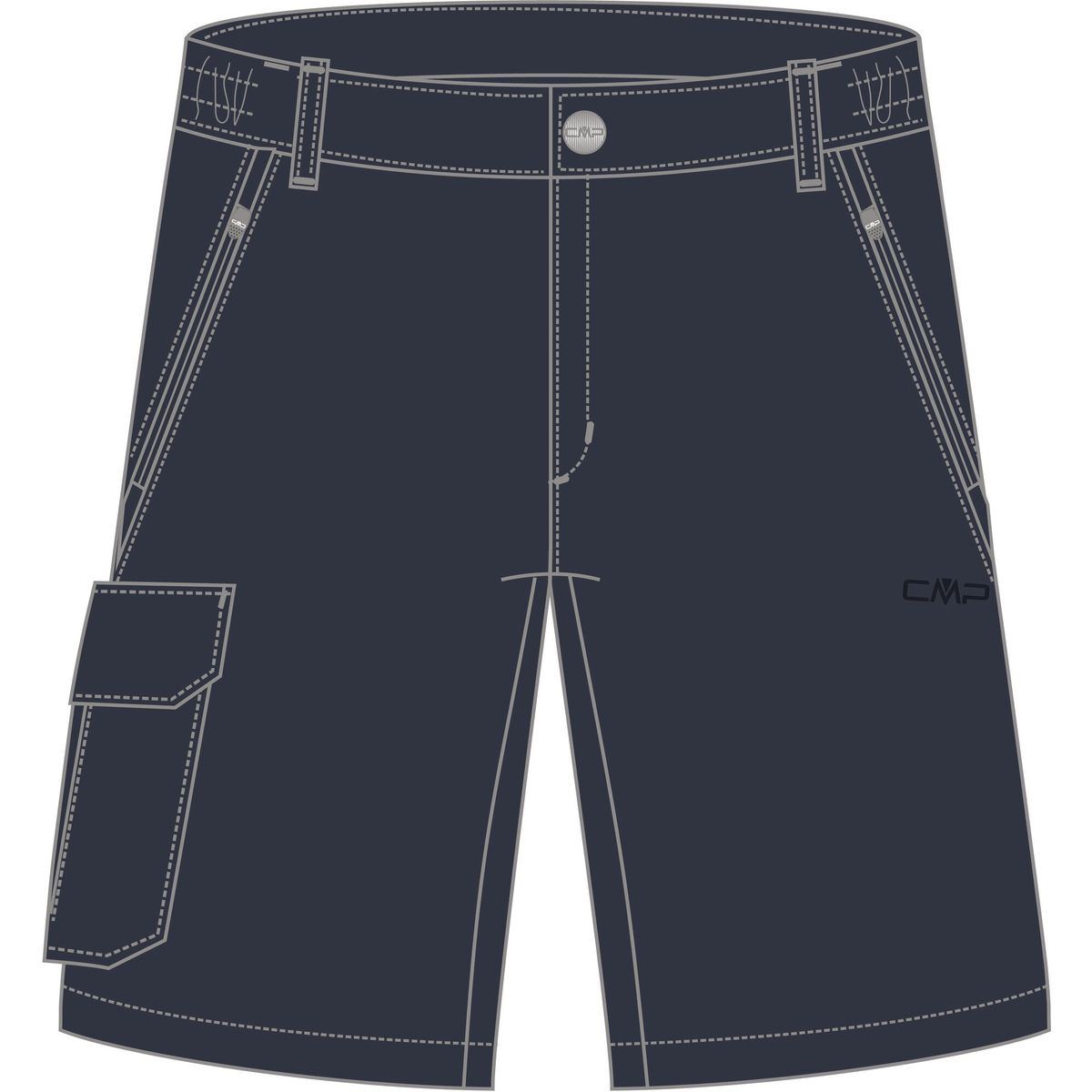 CMP KID Bermuda antracite (U423) 92 31T5634-U423-92