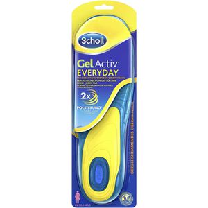 Scholl Einlegesohlen GelActiv Everyday Woman, 1 Paar, geruchshemmend, zuschneidbar,Gr. 35,5-40,5