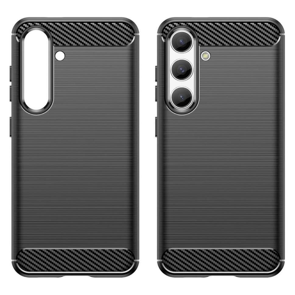 Cover-Discount Galaxy S25 / S24 - Metall Carbon Look Hülle (Samsung Galaxy S24, Samsung Galaxy S25) (54227843)