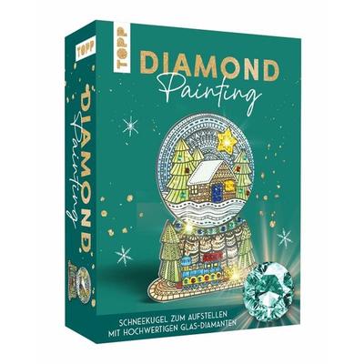 Diamond Painting Set Schneekugel