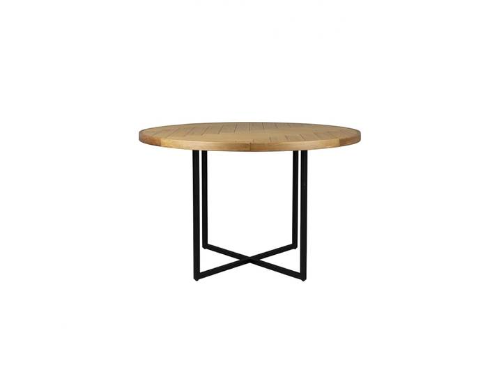 Bistro Table Dutchbone Class 120x120 cm, Oak, Round, New Table - perfect for café and bistro