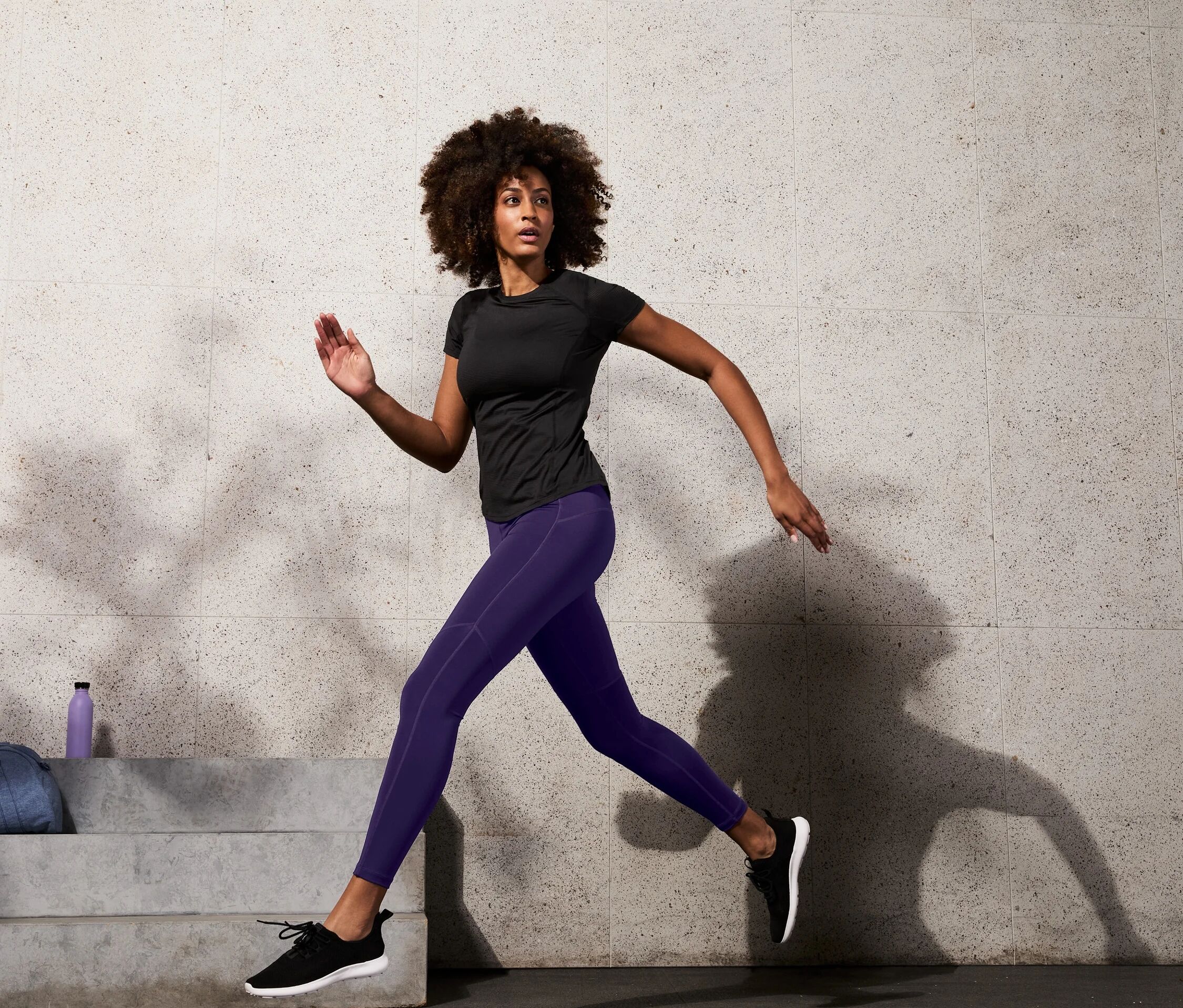 Tchibo - Bodyforming-Sporttight - Damen - Gr. XL - violett