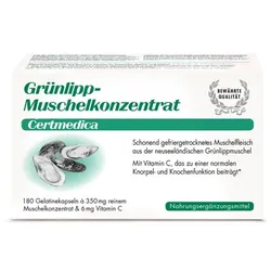 GRÜNLIPPMUSCHEL KONZENTRAT Kapseln 180 St