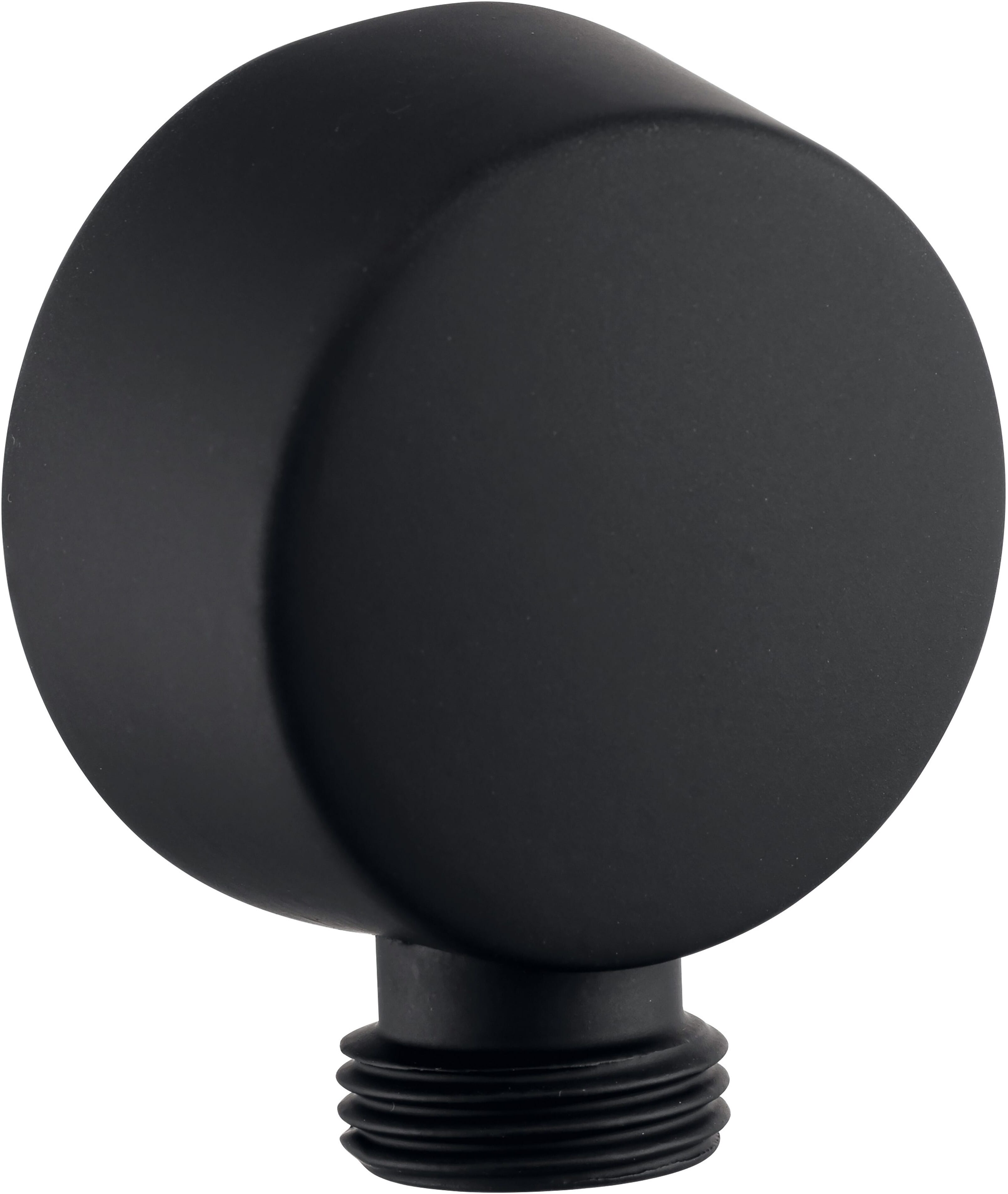Tecom PRESA ACQUA  TONDA NERO OPACO IN OTTONE M1/2"