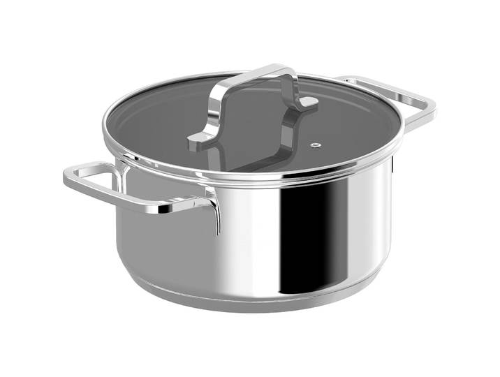 Kochtopf BergHOFF Schwarz Edelstahl 2.1 l - Kochtopf