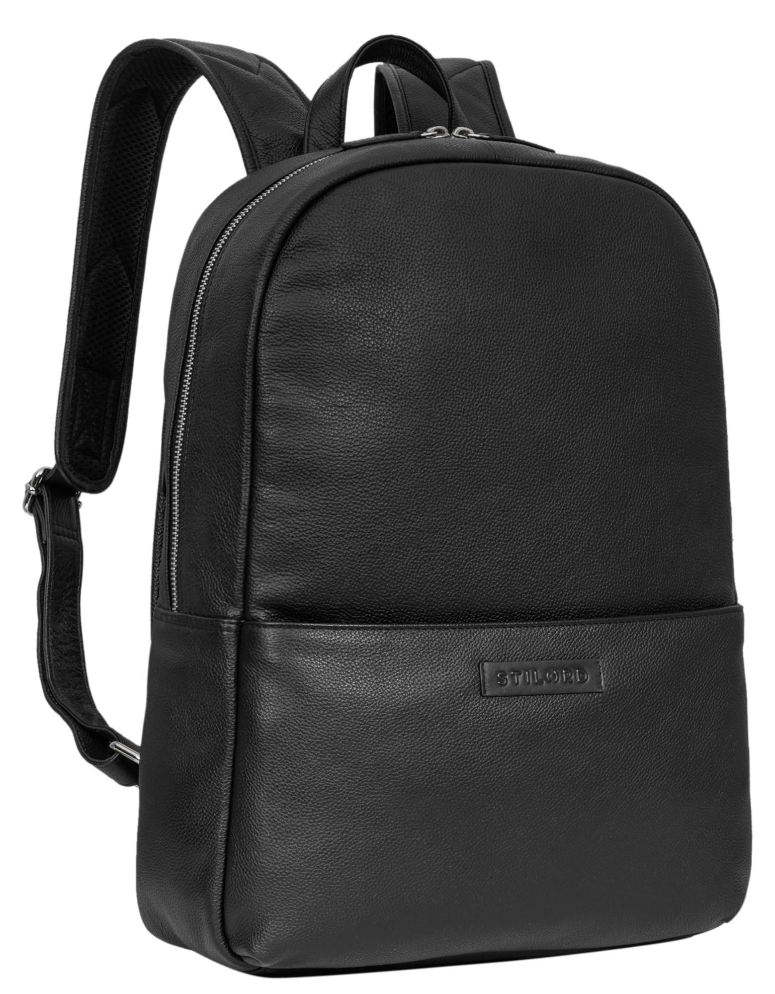 Leder Laptop Rucksack für 13.3 Zoll mit stilvollem Design