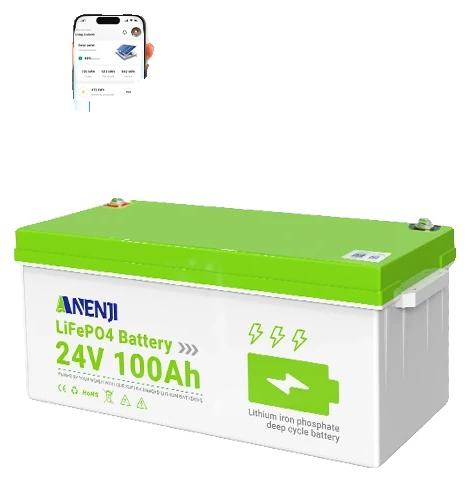 Batteriepack, 100AH Kapazität, Bluetooth-Überwachung, 24V 100AH Bluetooth-Steuerung