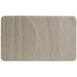 WECONhome Badteppich Marc seiden grau 70x120 cm