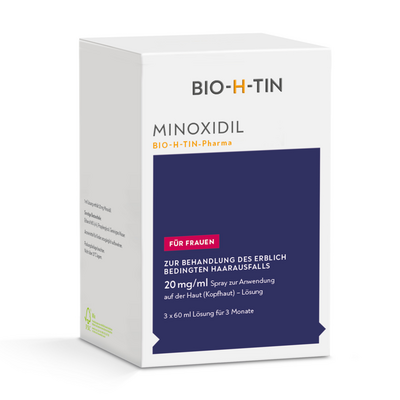 Dr. Pfleger Arzneimittel GmbH MINOXIDIL BIO-H-TIN Pharma 20 mg/ml Spray Lsg. 3X60 ml 10391786