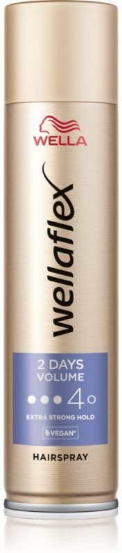 Wella Wellaflex 2 Days Volume laque cheveux extra fort pour donner du volume 400 ml