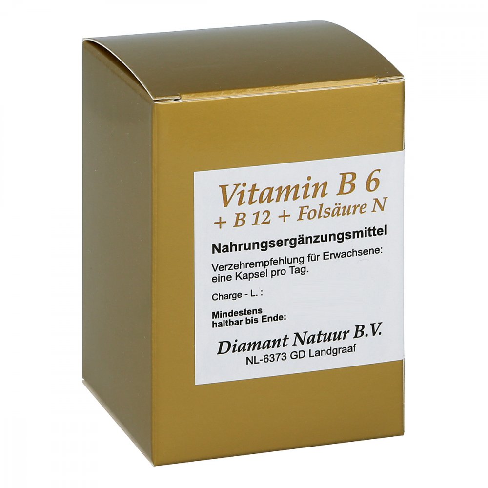 FBK-Pharma GmbH Vitamin B6+b12+folsäure N Kapseln 12569248