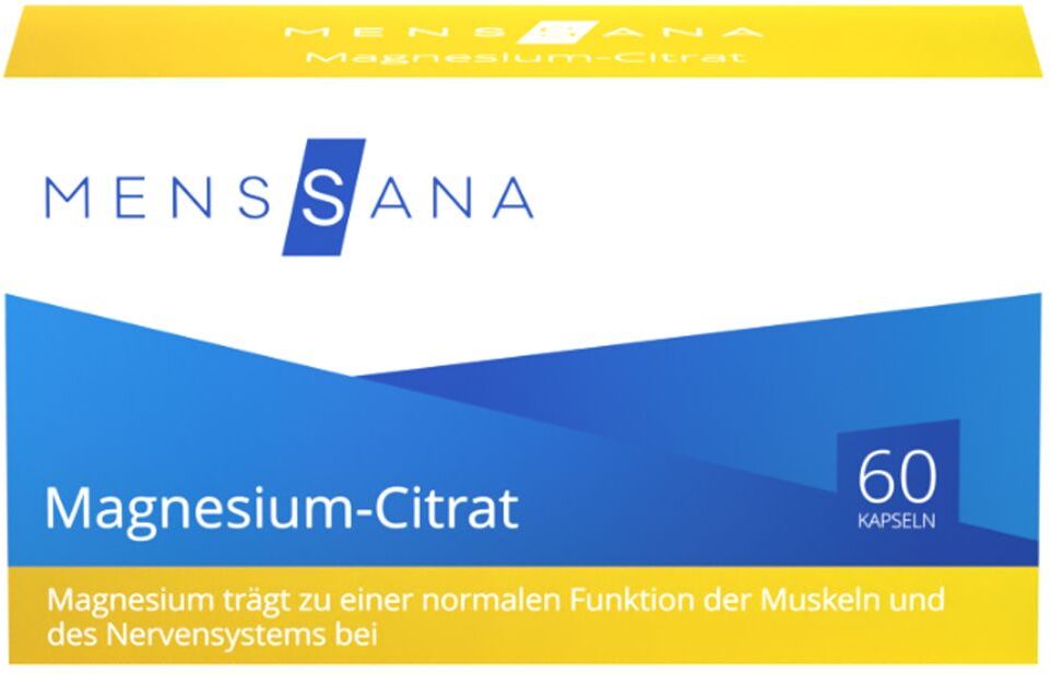 Magnesiumcitrat MensSana Kapseln 60 St