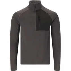 Whistler Helge 1/2-Zip Midlayer Herren 1011 - dark grey melange XL