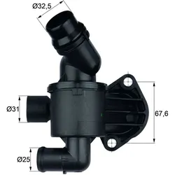 Thermostat Kühlmittel MAHLE TI 34 87 für Audi Seat Kia A6 C7 Avant Q5