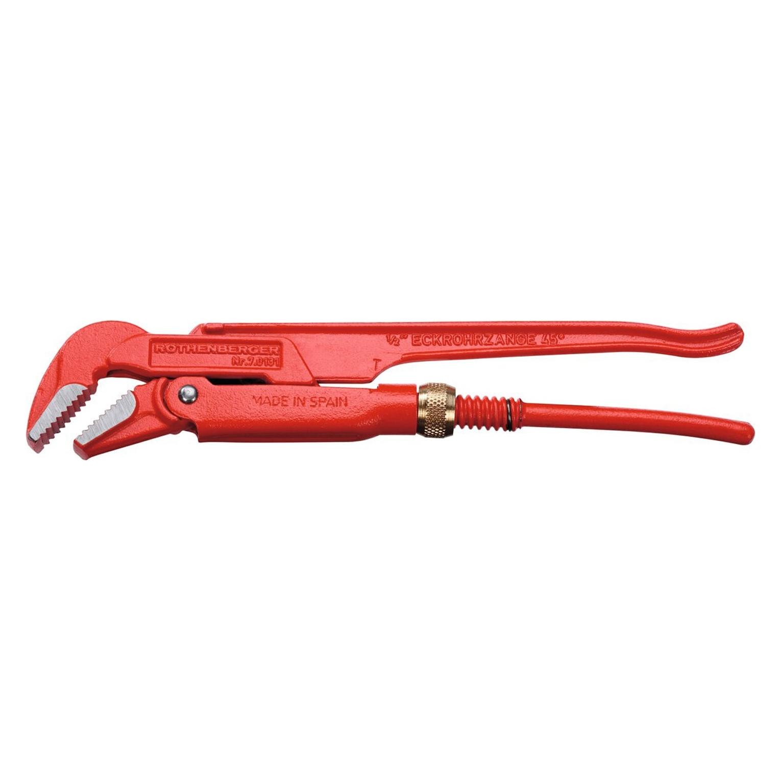 Rothenberger Eckrohrzange, 45Grad, 1/2" (070131X)