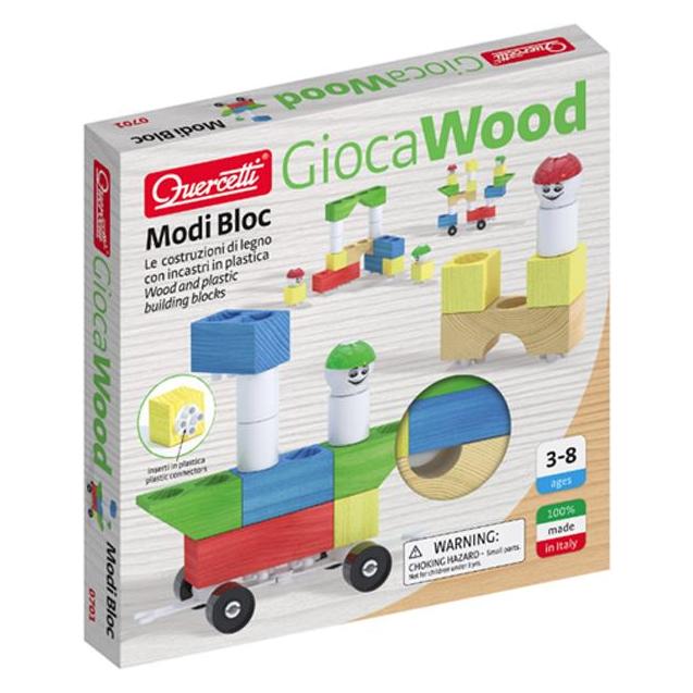 Sombo Holzbausteine Set 18-teilig (12029024)