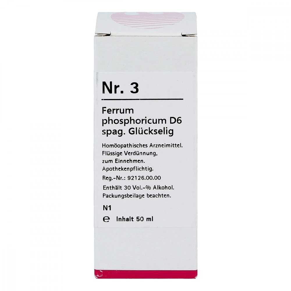 PHöNIX LABORATORIUM GmbH Nr.3 Ferrum phosphoricum D6 spag.Glückselig 10965885