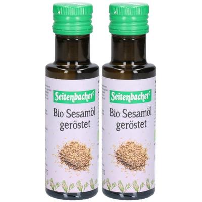 Seitenbacher Bio Sesam Öl, geröstet x2 2x100 ml