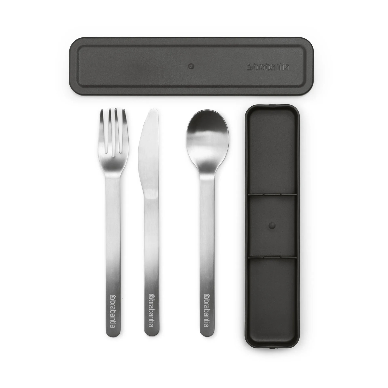 Brabantia Make & Take bestekset 3-delig Donkergrijs
