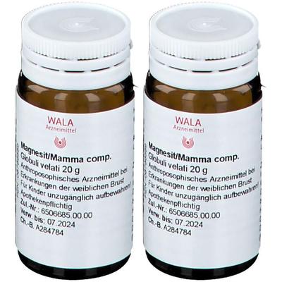 Magnesit/Mamma comp.Globuli 2x 2x20 g Globuli