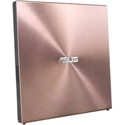 ASUS SDRW-08U5S-U UltraDrive externer Slim DVD Brenner (8x DVD±R, 6x DVD±R DL, 5x DVD-RAM, USB 2.0) (inkl. Brennsoftware) roségold
