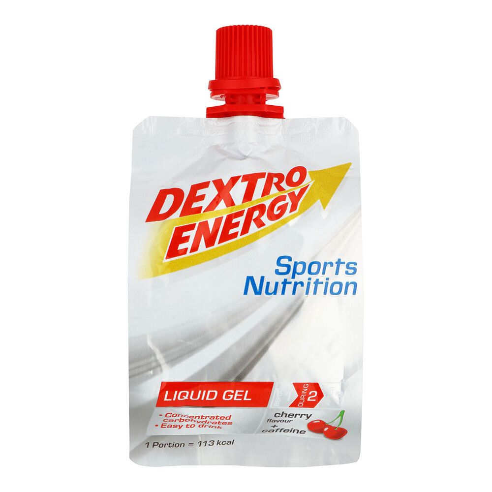 Dextro Energy Liquid Gel, Kirsche-Koffein 60 ml Gel