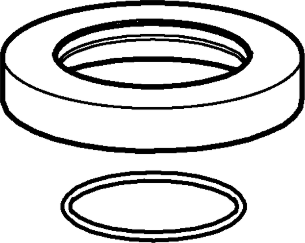 Hansa Rosette zu Compact komplett chrom 59913449